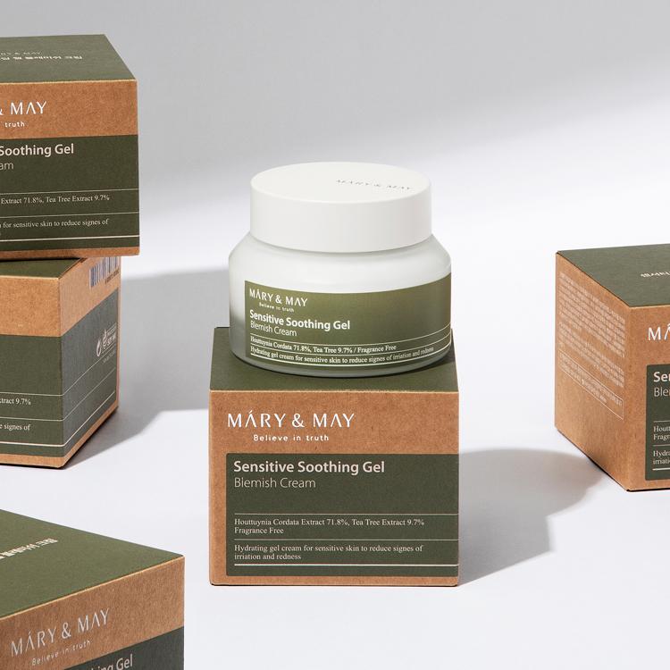 Sensitive Soothing Gel Cream 70g | Mary&May