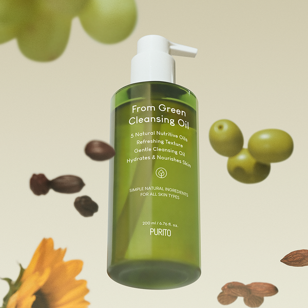 From Green Cleansing Oil 200ml | PURITO