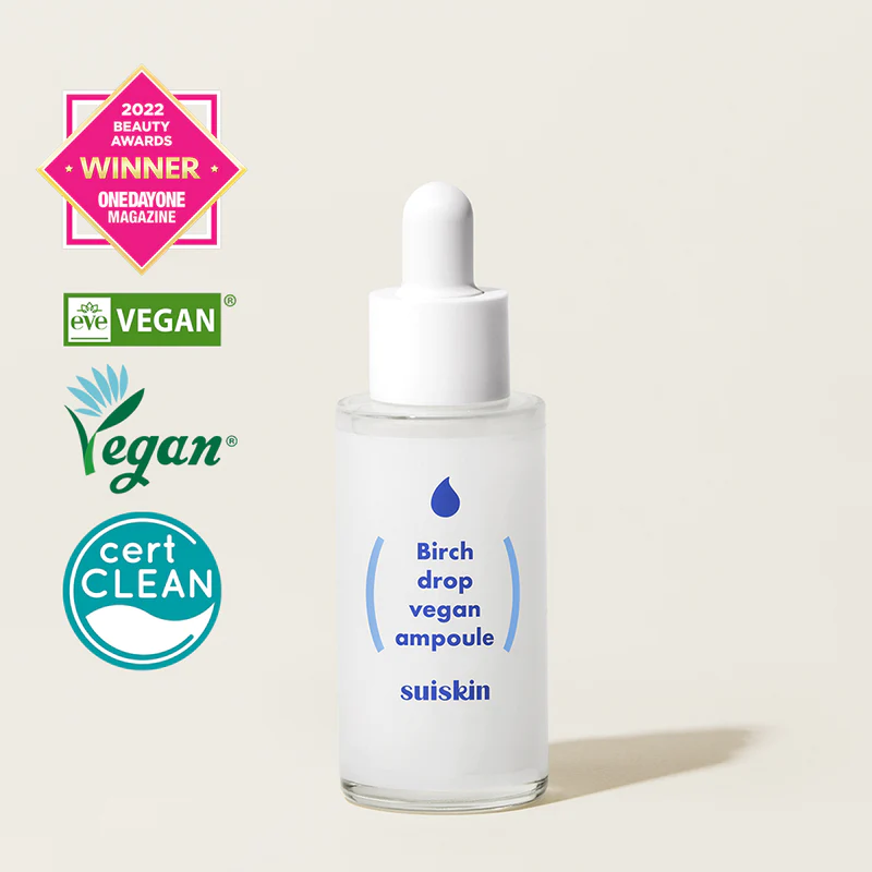 Birch drop vegan ampoule 35ml | SUISKIN