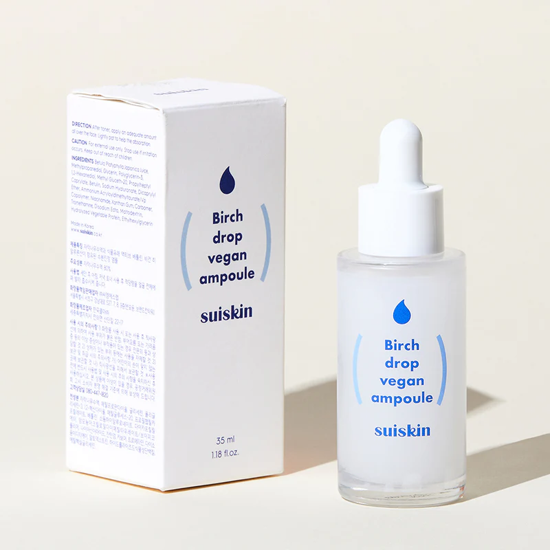 Birch drop vegan ampoule 35ml | SUISKIN