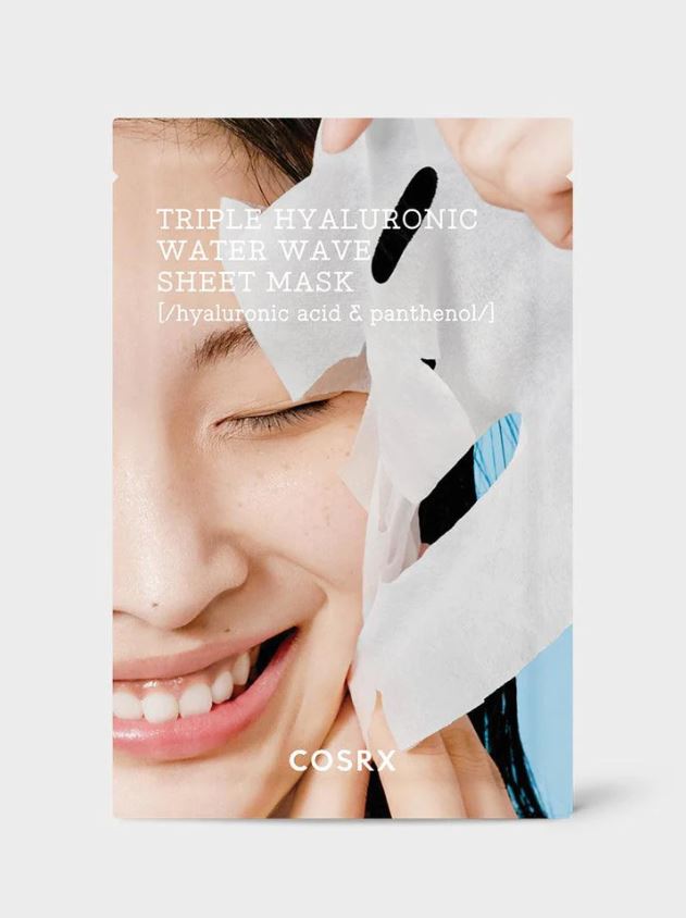 HYDRIUM TRIPLE HYALURONIC WATER WAVE SHEET MASK 1ea 20g | COSRX