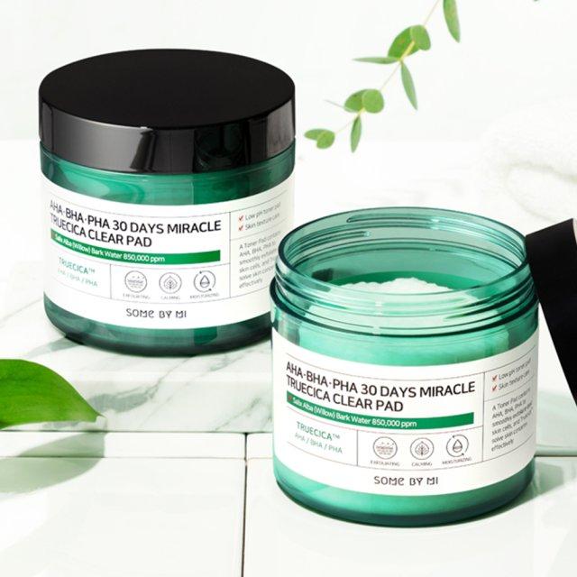AHA BHA PHA 30 Days Miracle Truecica Clear Pad 70ea | SOME BY MI