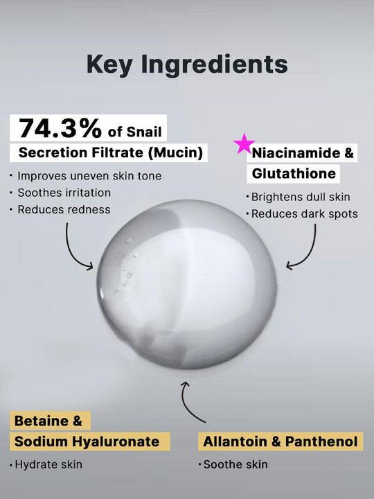 Advanced Snail Radiance Dual Essence 80ml | COSRX
