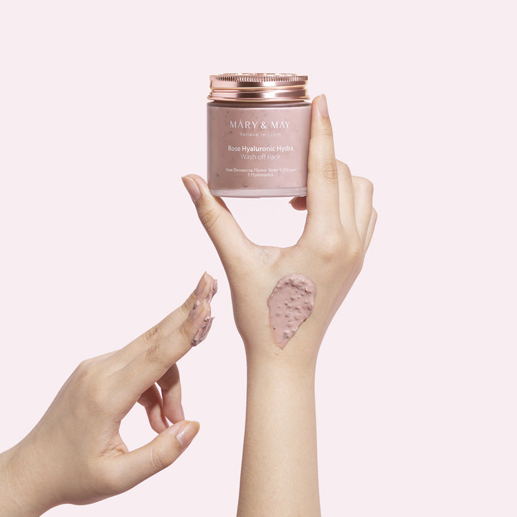 Rose Hyaluronic Hydra Wash Off Pack 125g | Mary&May