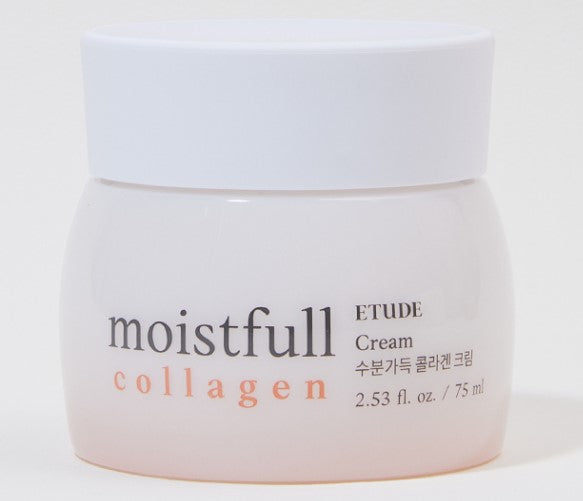 Experience Ultimate Hydration with Moistfull Collagen Cream (75ml) | Etude House