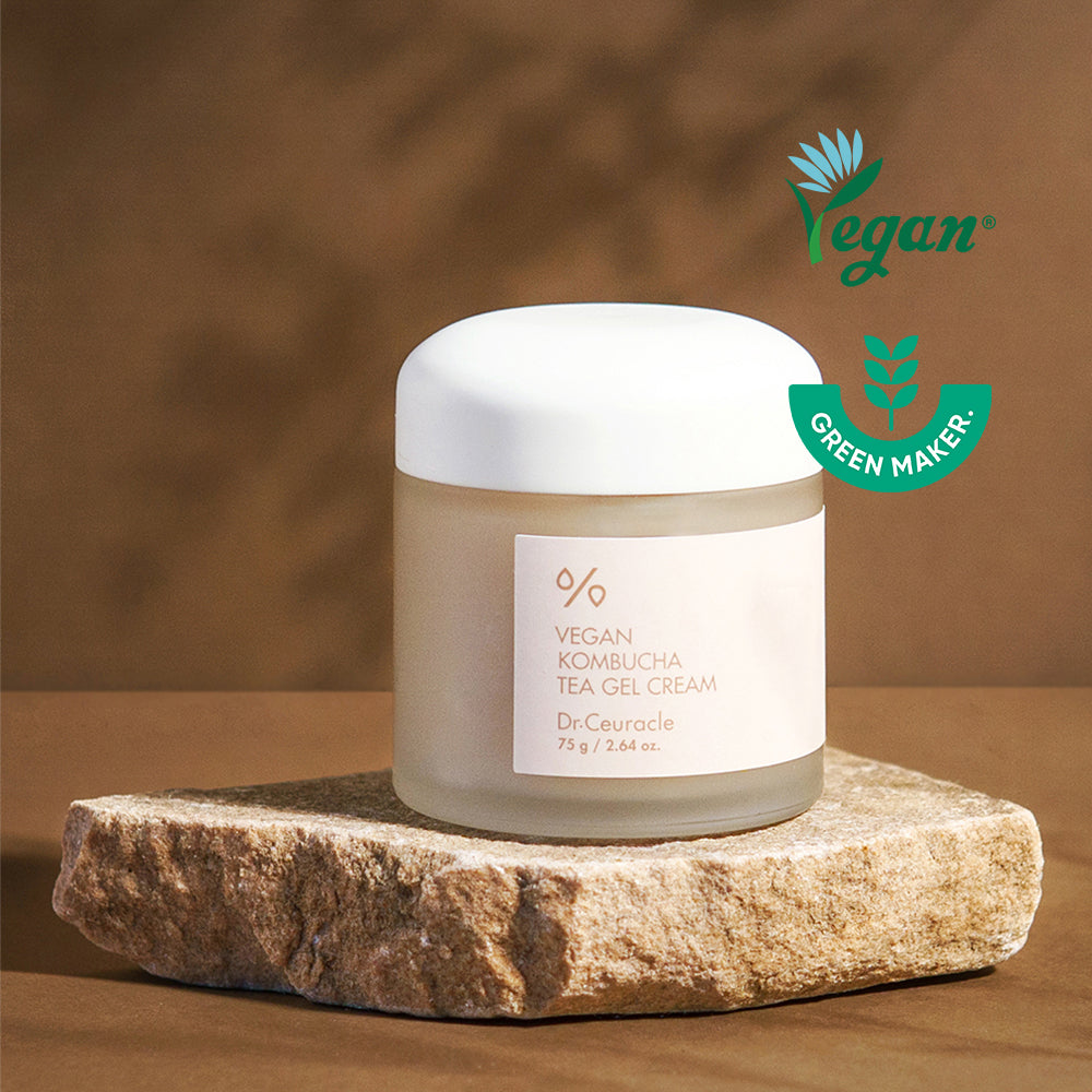 Vegan Kombucha Tea Gel Cream 75g | Dr. Ceuracle