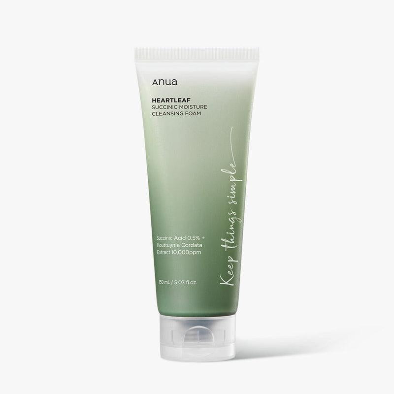 HEARTLEAF SUCCINIC MOISTURE CLEANSING FOAM 150ml | Anua