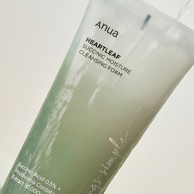 HEARTLEAF SUCCINIC MOISTURE CLEANSING FOAM 150ml | Anua