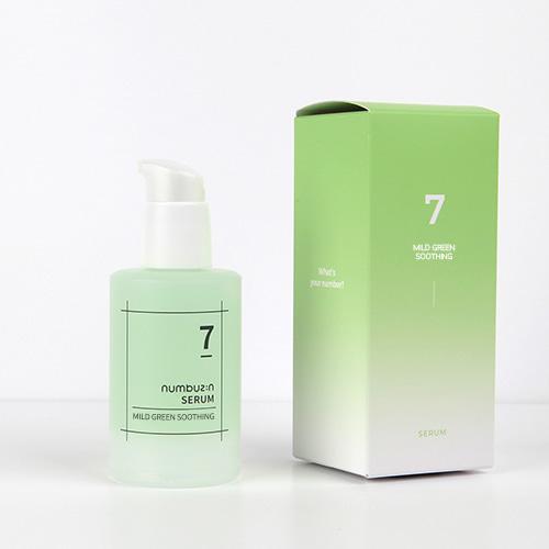 No. 7 Mild Green Soothing Serum 50ml | Numbuzin