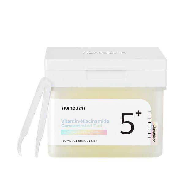 No.5 Vitamin-Niacinamide Concentrated Pad 70Pads 180ml | Numbuzin