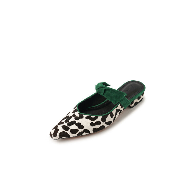 Elevate Your Elegance with Square Toe Low Heel Bow Shoes | ULZZANG BELLA