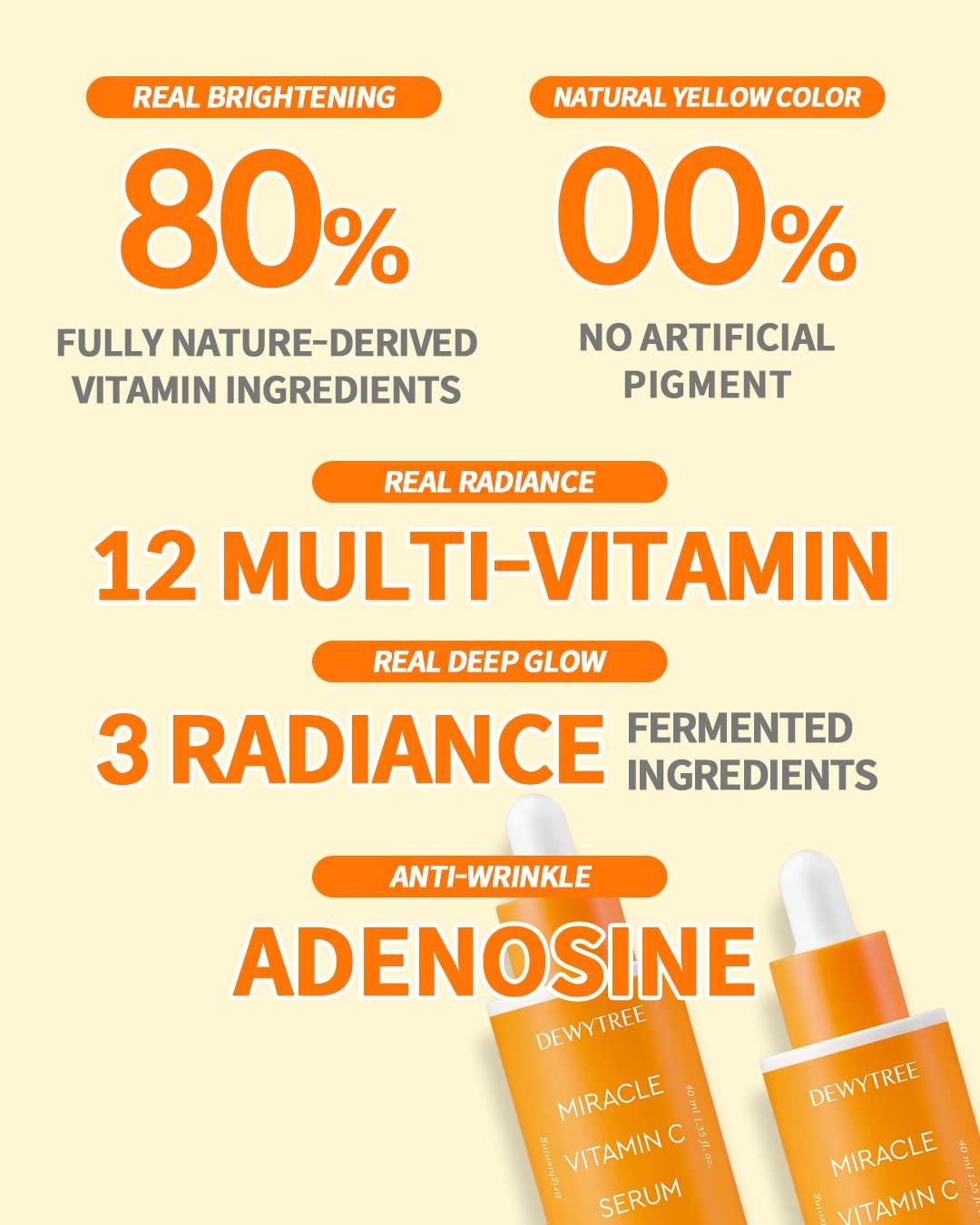MIRACLE VITAMIN C SERUM 40ml | DEWYTREE