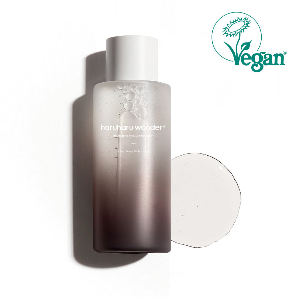 Luxe Black Rice Hyaluronic Toner for Radiant Youthful Glow | Haruharu Wonder