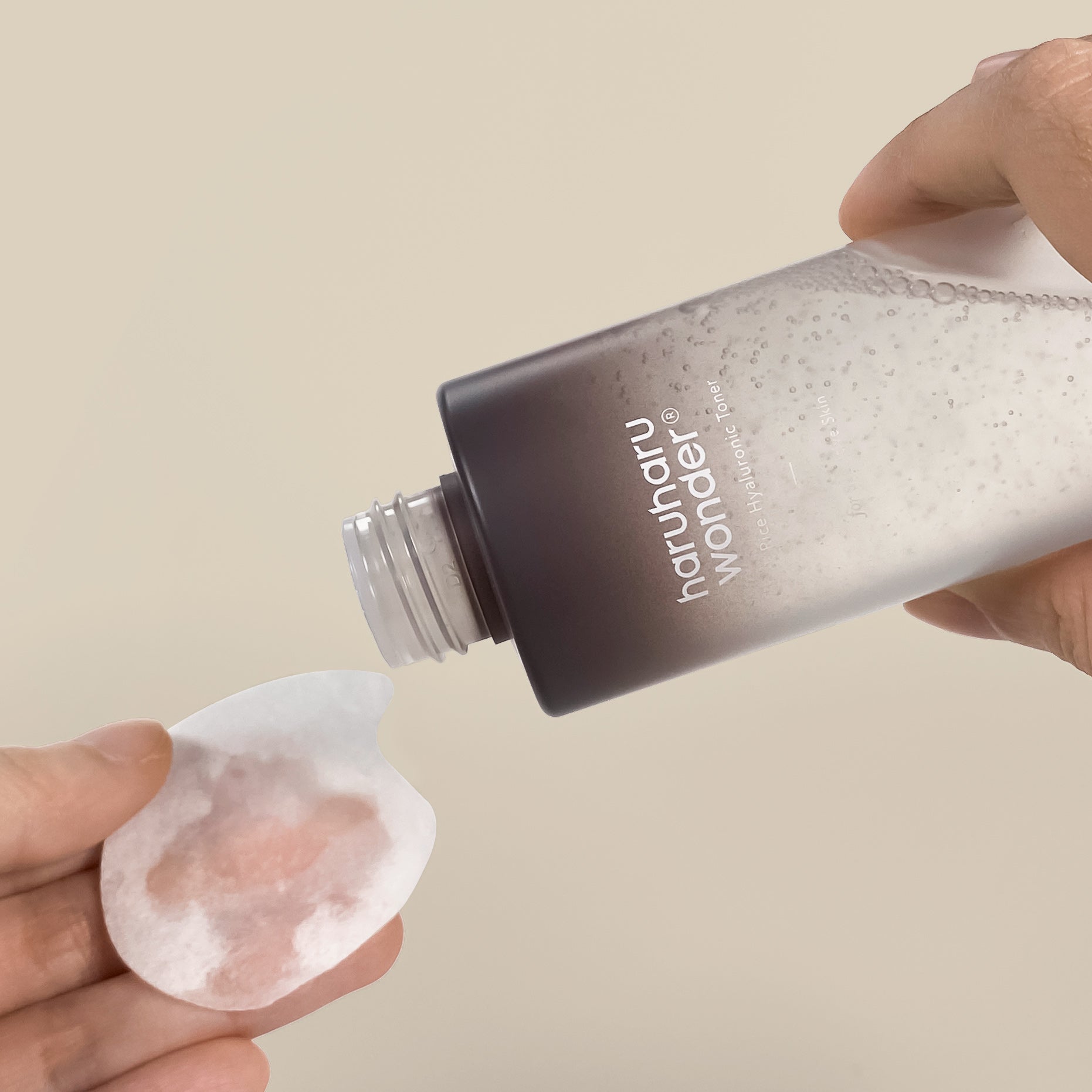 Black Rice Hyaluronic Toner for Radiant Glass Skin | Haruharu Wonder