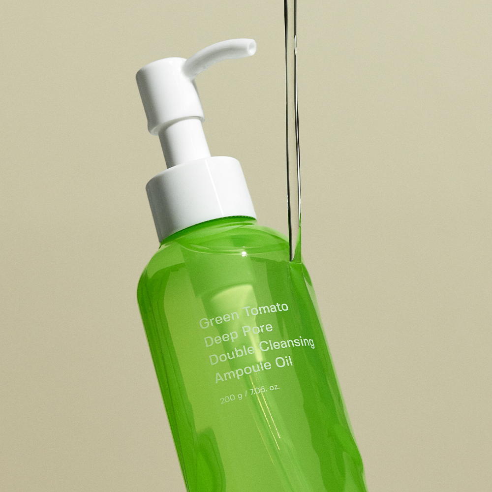 Green Tomato Deep Pore Double Cleansing Ampoule Oil 200g | Sungboon Editor