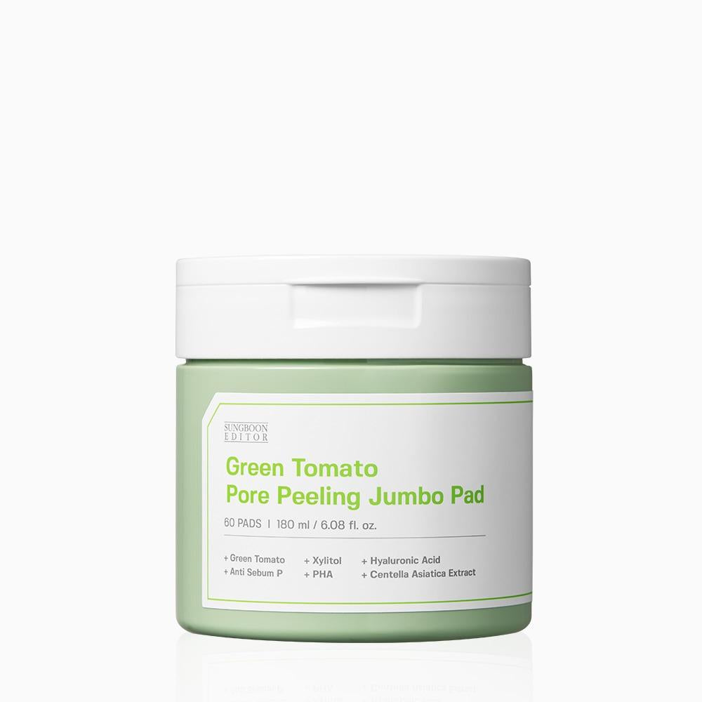 Green Tomato Pore Peeling Jumbo Pad 60 Sheets | Sungboon Editor