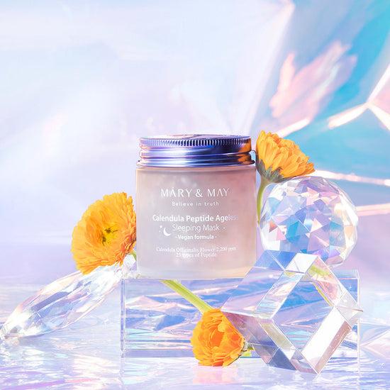 Calendula Peptide Ageless Sleeping Mask 110g | Mary&May