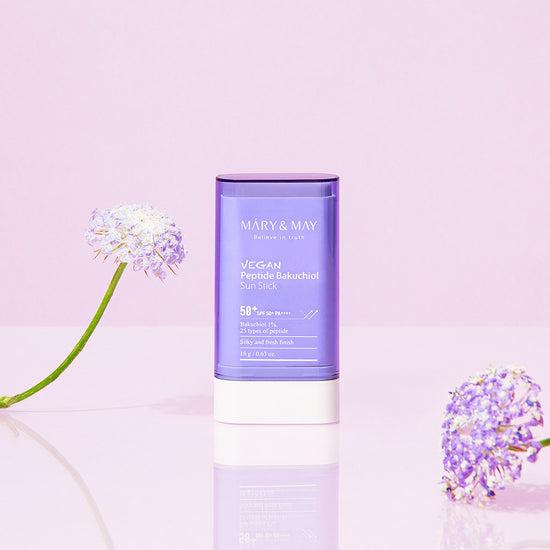 Vegan Peptide Bakuchiol Sun Stick SPF50+ PA++++ 18g | Mary&May