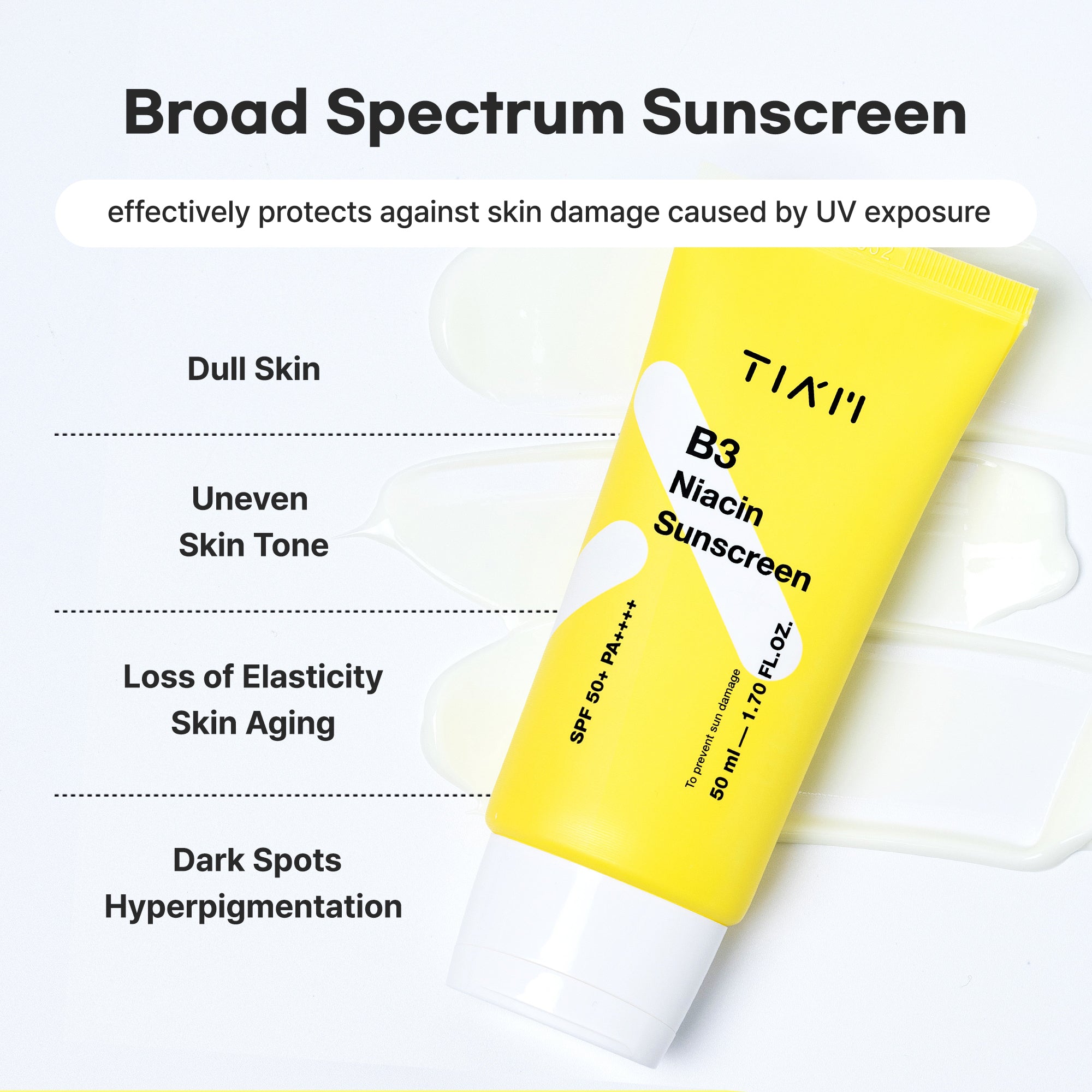 B3 Niacin Sunscreen 50ml | TIA’M