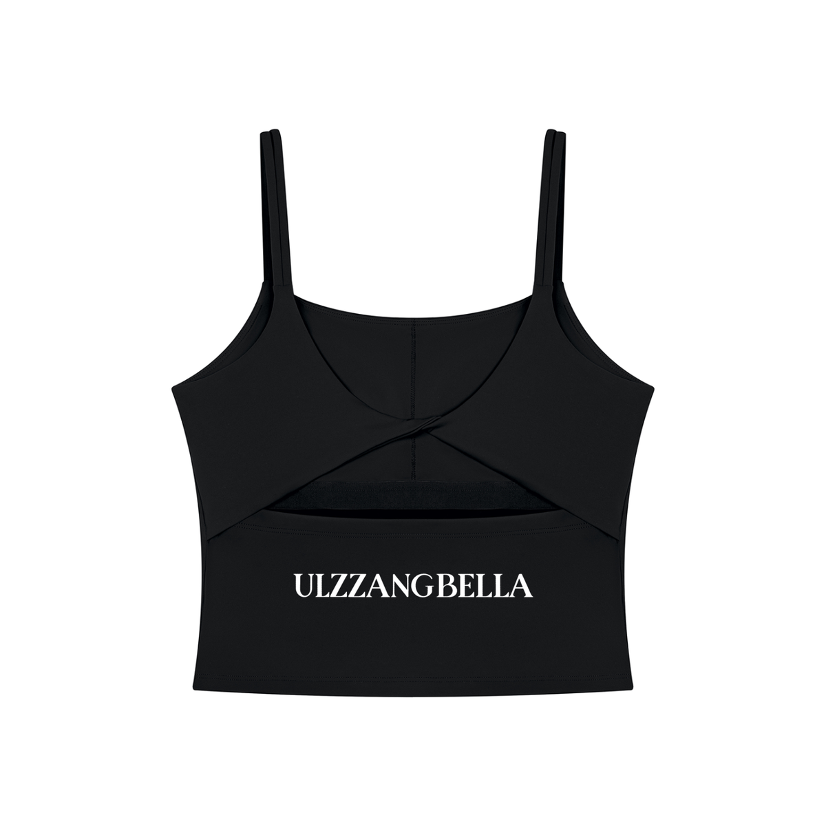 Korean Crane Women's Cropped Yoga Tank Top | ULZZANG BELLA