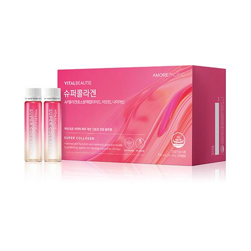 Super Collagen Essence: 28 Vials of Radiant Renewal (25mlx28) | Vital Beautie