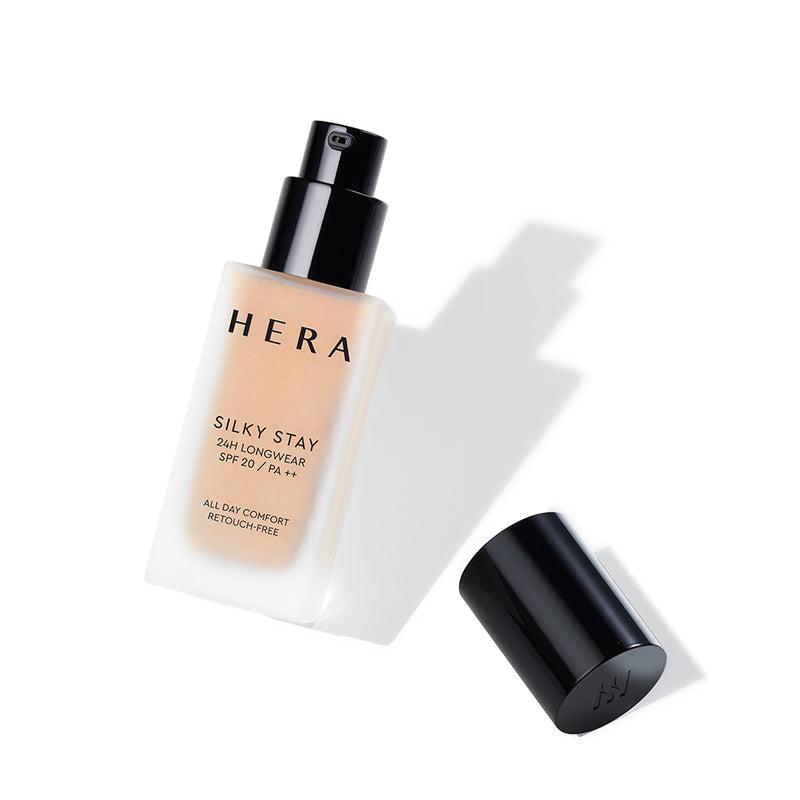 Silky Stay Foundation 24h Longwear PA++ 30g - 21W1 Warm Vanilla | HERA