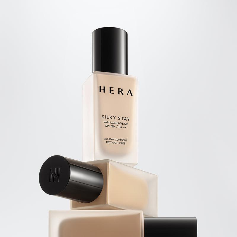 Silky Stay Foundation 24h Longwear PA++ 30g - 21W1 Warm Vanilla | HERA