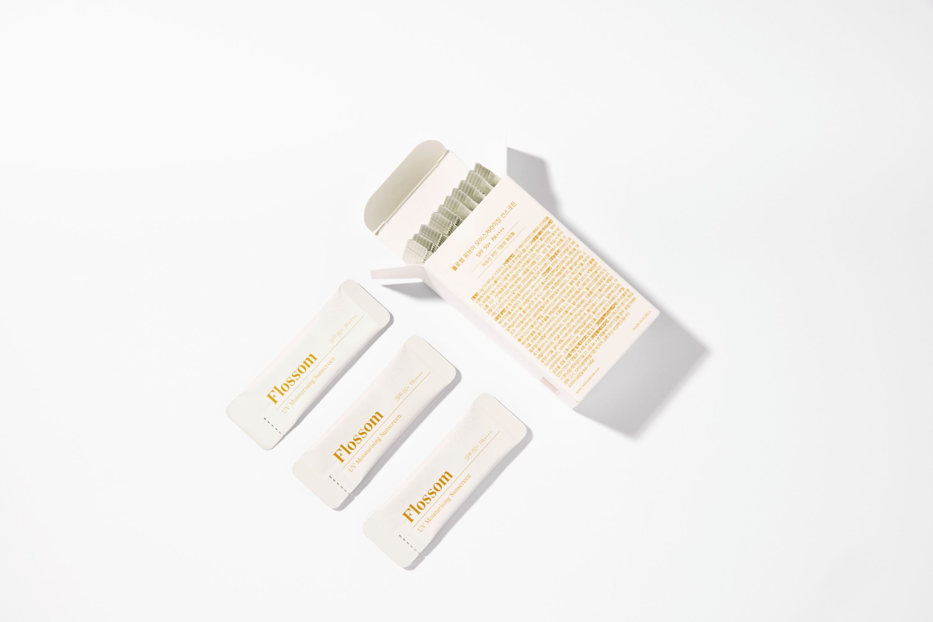 Flossom UV Moisturising Sunscreen Pocket - 10ea / box | Reblocell