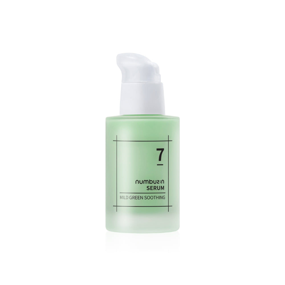No. 7 Mild Green Soothing Serum 50ml | Numbuzin