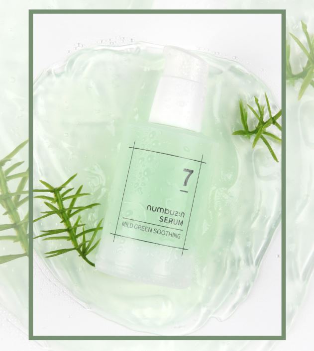 No. 7 Mild Green Soothing Serum 50ml | Numbuzin