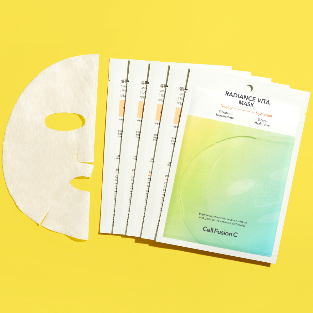 Radiance Vita Sheet Masks for Youthful Glow | CellFusionC