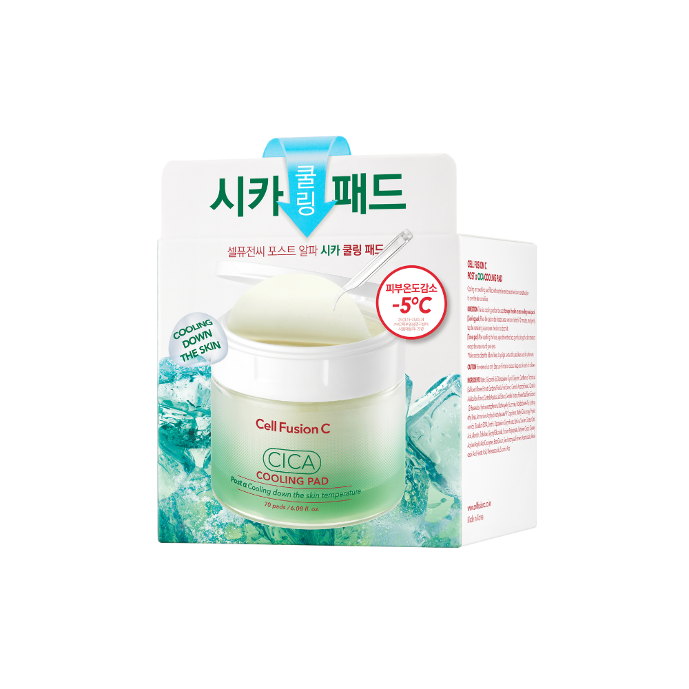 Post Alpha Cica Cooling Pads for Radiant Comfort | CellFusionC