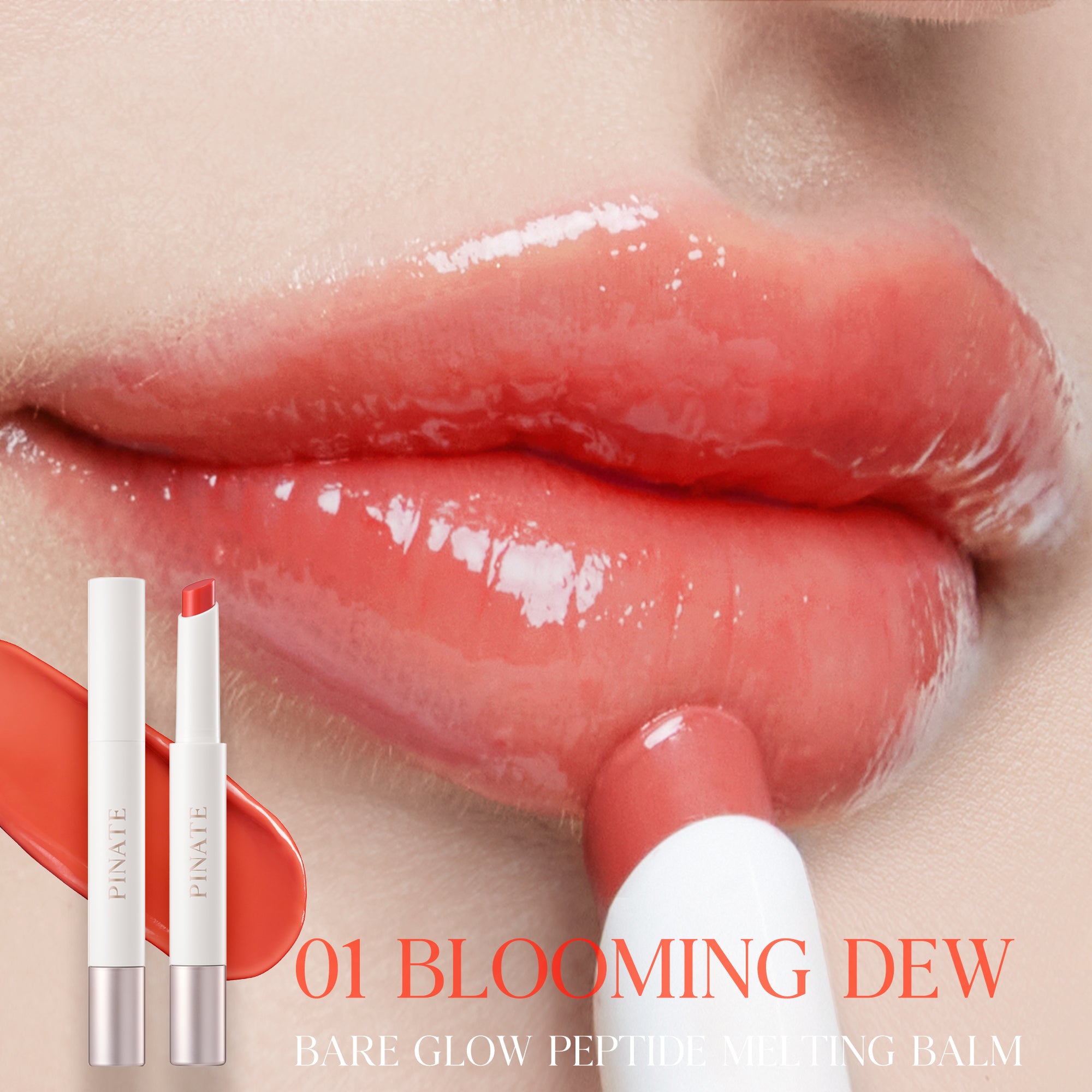Pinate Bare Glow Peptide Melting Balm - Hydrating Luxury Care