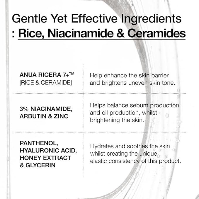 7 RICE CERAMIDE HYDRATING BARRIER SERUM 50ml | Anua