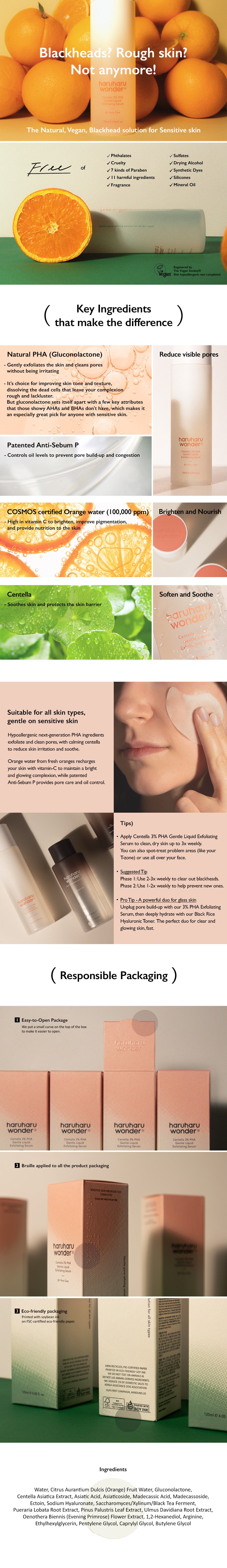 Gentle Exfoliating Serum for Radiant Skin | Haruharu Wonder