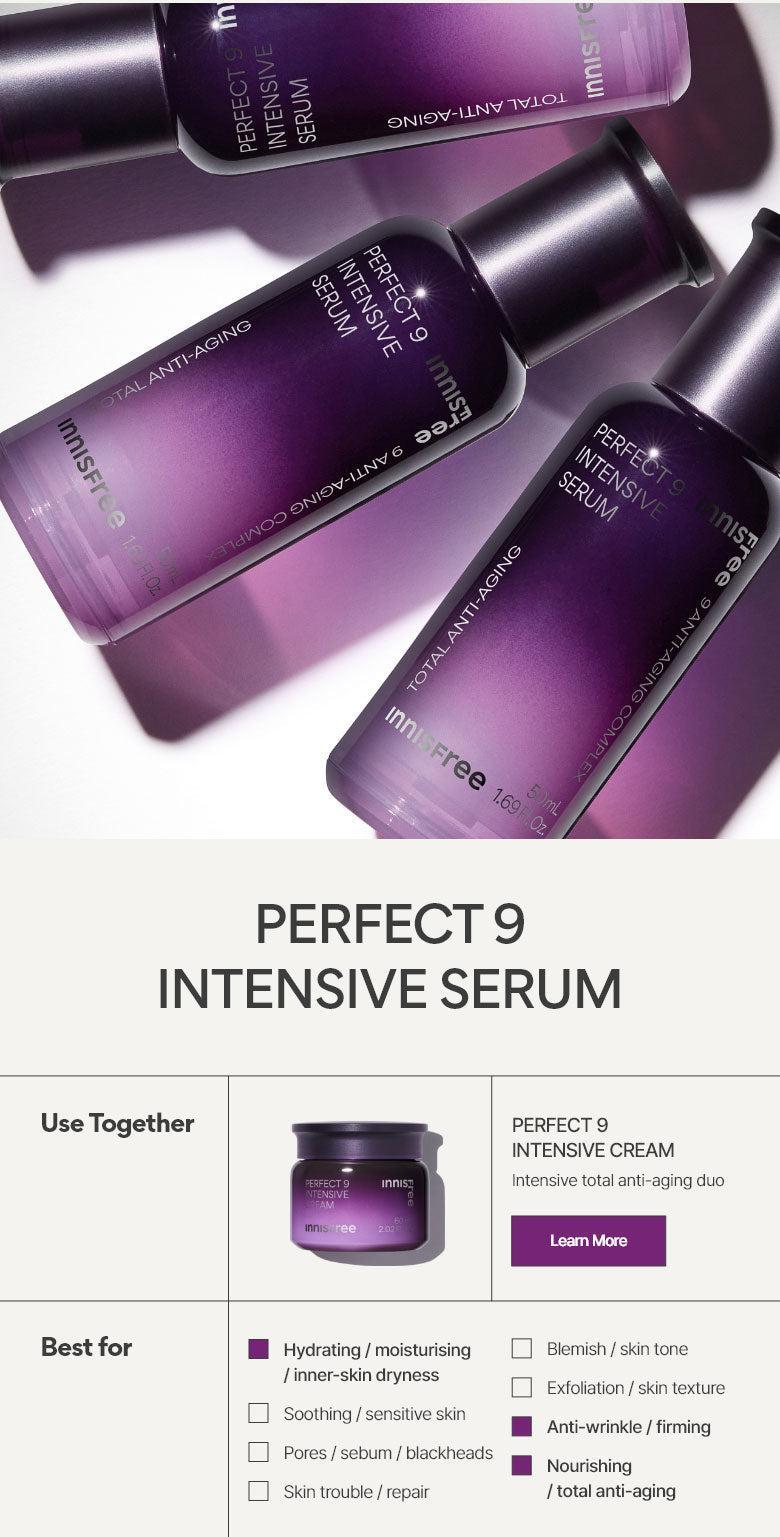 Revitalising Perfect 9 Intensive Serum (50ml) | innisfree