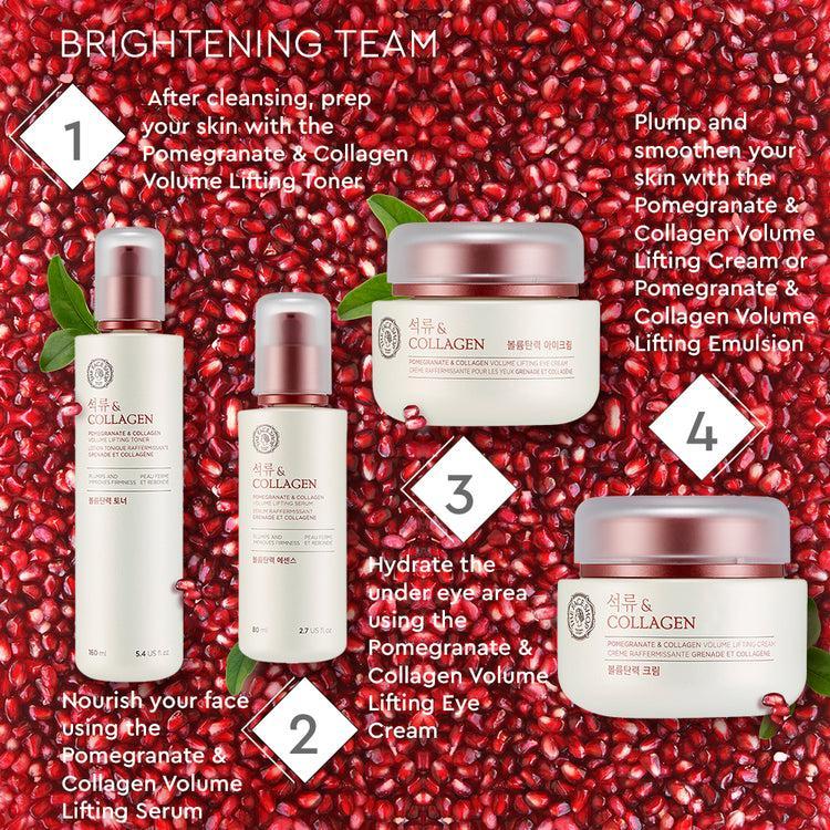 Pomegranate and Collagen Volume Lifting Toner 160ml | The Face Shop