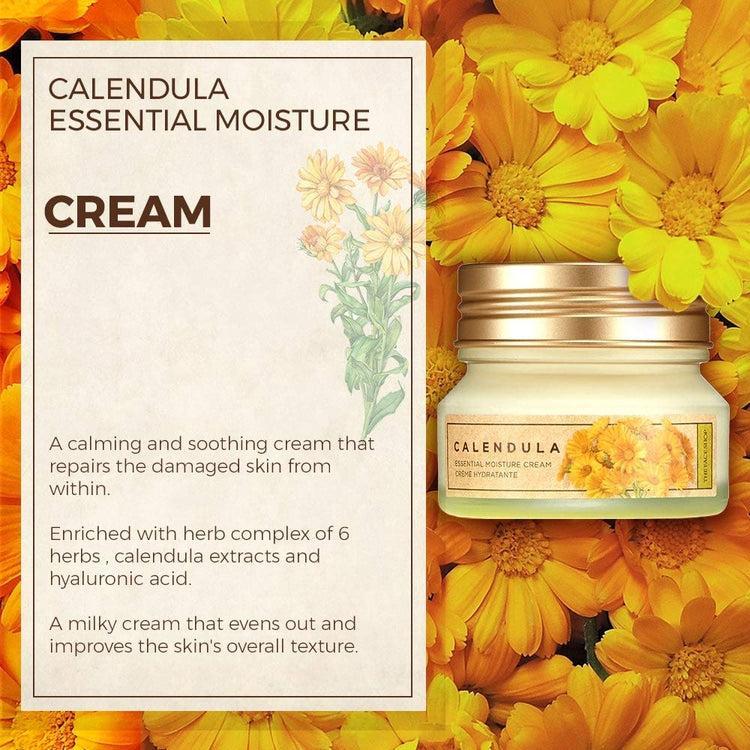 Calendula Essential Moisture Cream 50ml | The Face Shop