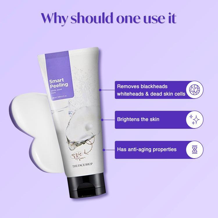 Smart Peeling White Jewel Peeling 120ml | The Face Shop