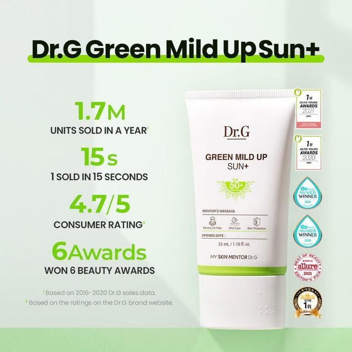 Revitalising Green Mild Up Sun SPF 50+/ PA++++ (50ml) | Dr.G