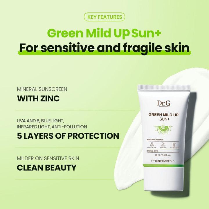 Revitalising Green Mild Up Sun SPF 50+/ PA++++ (50ml) | Dr.G