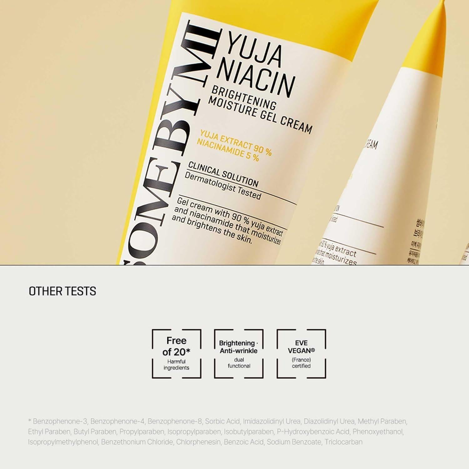 Yuja Niacin Brightening Moisture Gel Cream Moisturizer 100ml | SOME BY MI