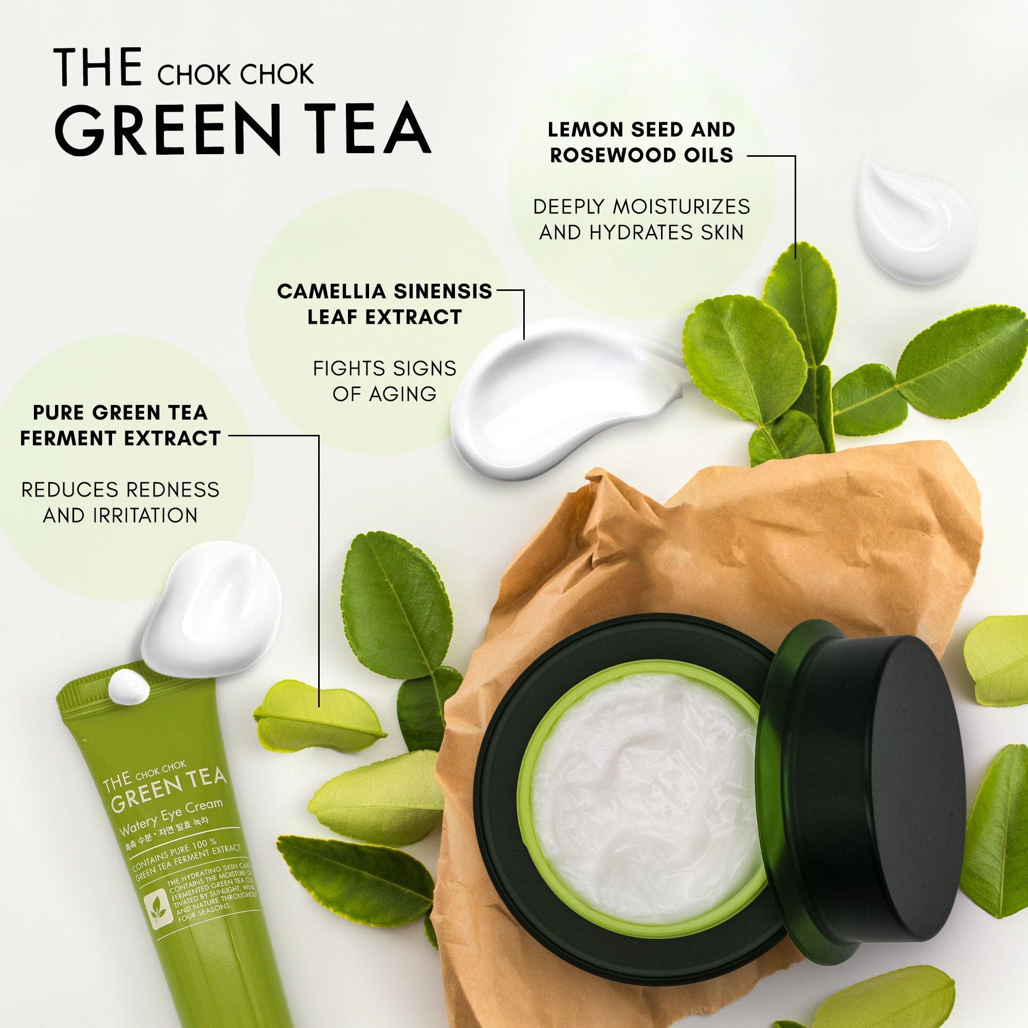 The Chok Chok Green Tea Watery Essence 55ml | TONYMOLY