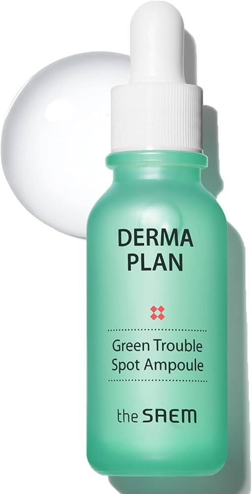 theSAEM Derma Plan Green Ampoule – Luxurious Blemish Care