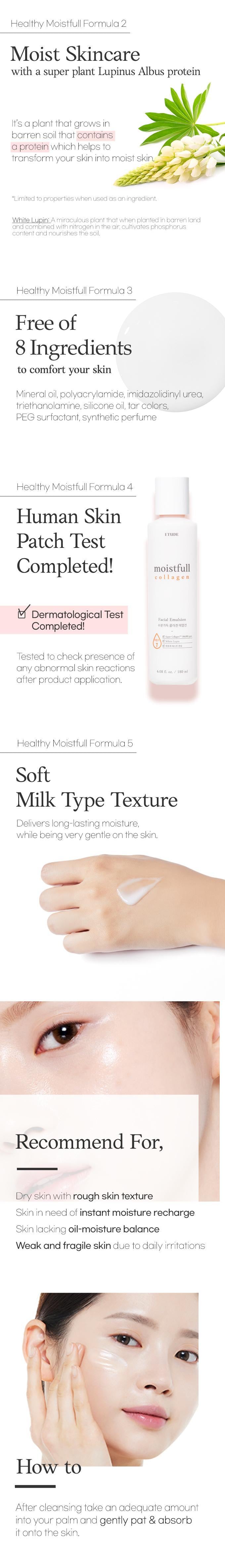 Moistfull Collagen Emulsion 180ml | Etude House