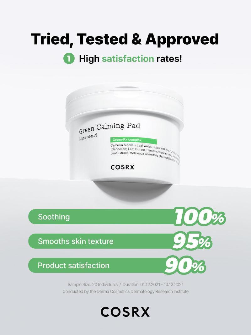 One Step Green Hero Calming Pad 70pcs | COSRX