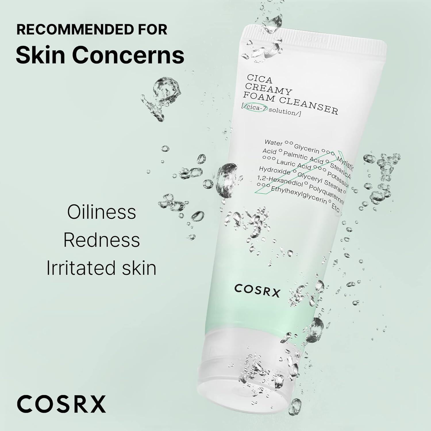 Pure Fit Cica Creamy Foam Cleanser 150ml | COSRX