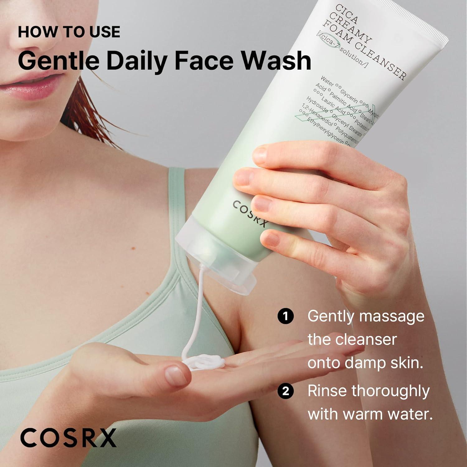 Pure Fit Cica Creamy Foam Cleanser 150ml | COSRX