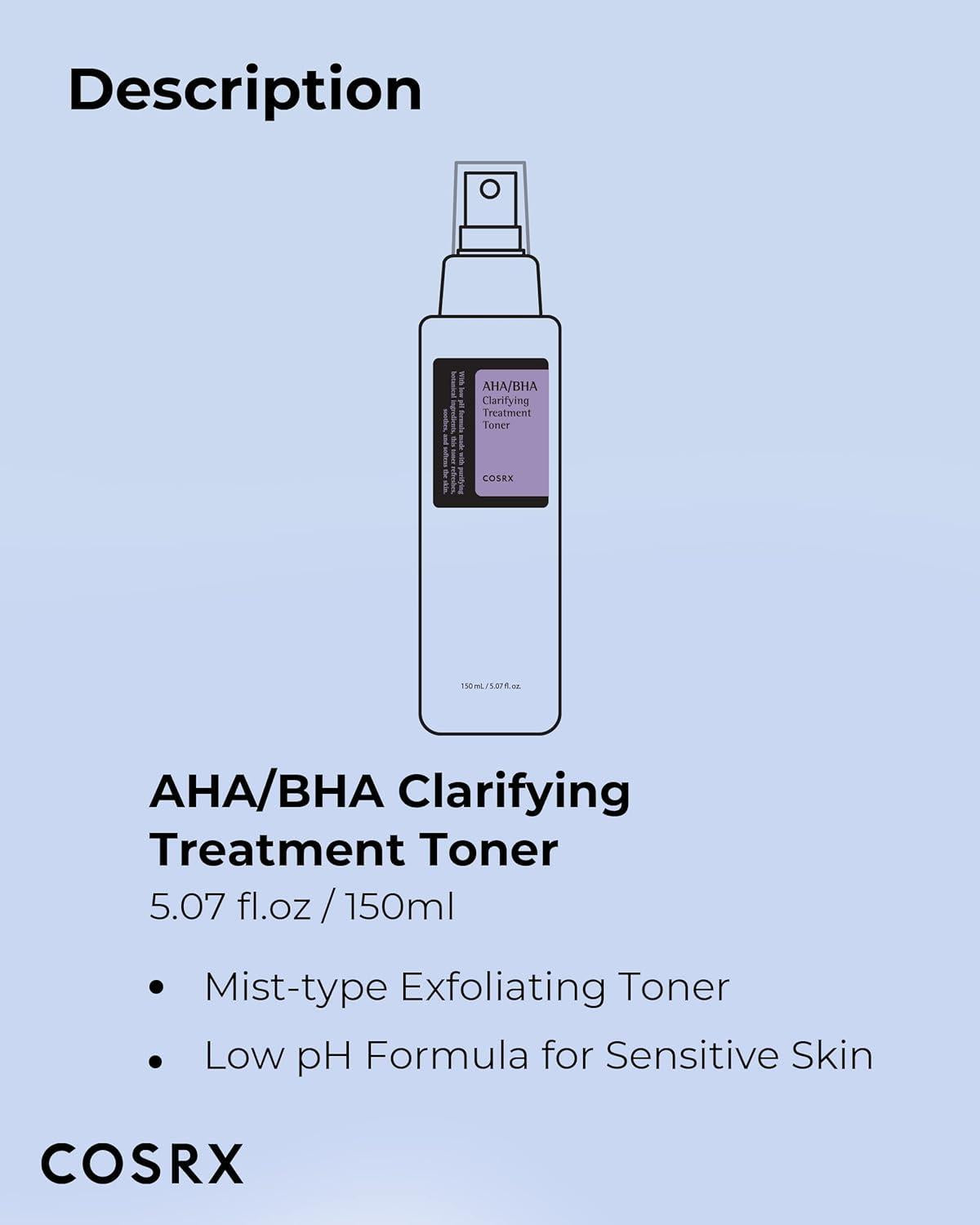AHA/BHA Clarifying Treatment Toner 150ml | COSRX