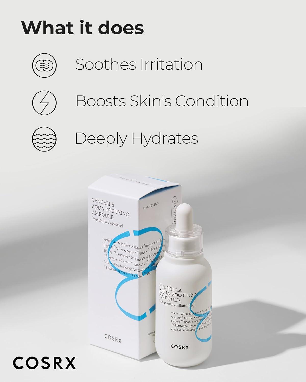 Hydrium Centella Aqua Soothing Ampoule 40ml | COSRX